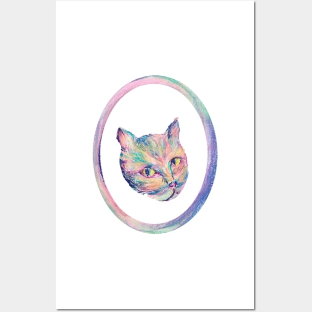 Portal Cat Wall Art by xaxuokxenx